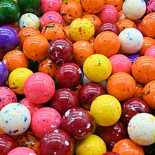 Dubble Bubble 1 Inch Gumballs Splat 1lb 